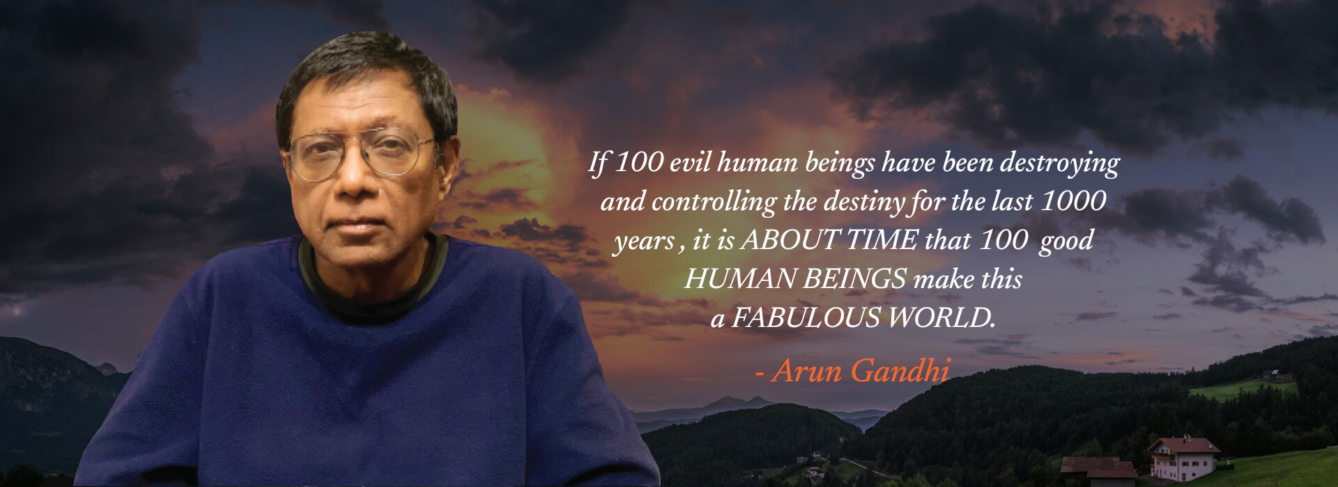 Arun Gandhi